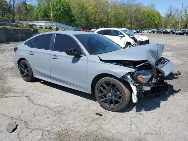 2HGFE2F56SH548160 - 2025 HONDA CIVIC SPORT GRAY photo 4