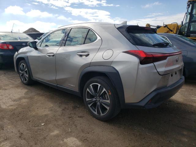 JTHU9JBHXK2016275 - 2019 LEXUS UX 250H GRAY photo 2