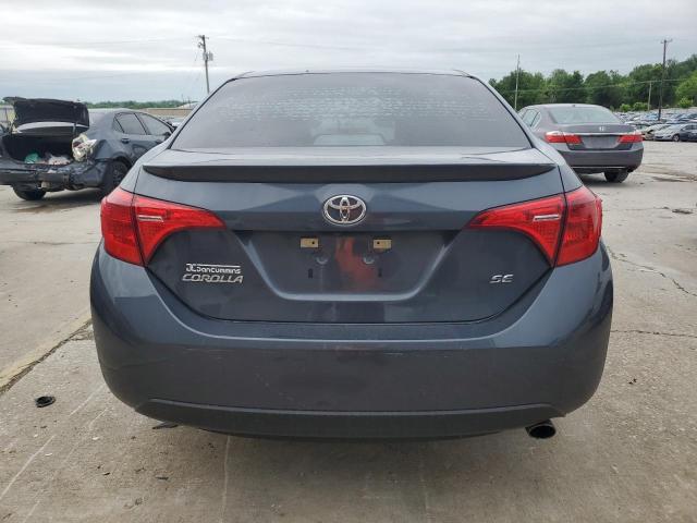 5YFBURHE2KP882119 - 2019 TOYOTA COROLLA L GRAY photo 6