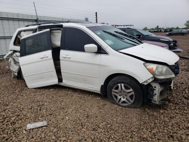 5FNRL38787B073470 - 2007 HONDA ODYSSEY EXL WHITE photo 4