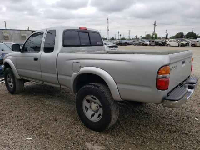 5TESM92N52Z125654 - 2002 TOYOTA TACOMA XTRACAB PRERUNNER GRAY photo 2