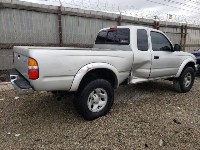 5TESM92N52Z125654 - 2002 TOYOTA TACOMA XTRACAB PRERUNNER GRAY photo 3