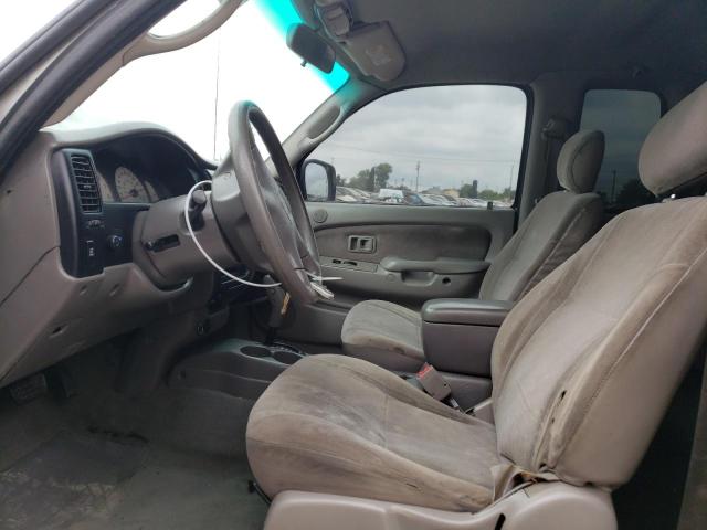 5TESM92N52Z125654 - 2002 TOYOTA TACOMA XTRACAB PRERUNNER ნაცრისფერი ფოტო 7