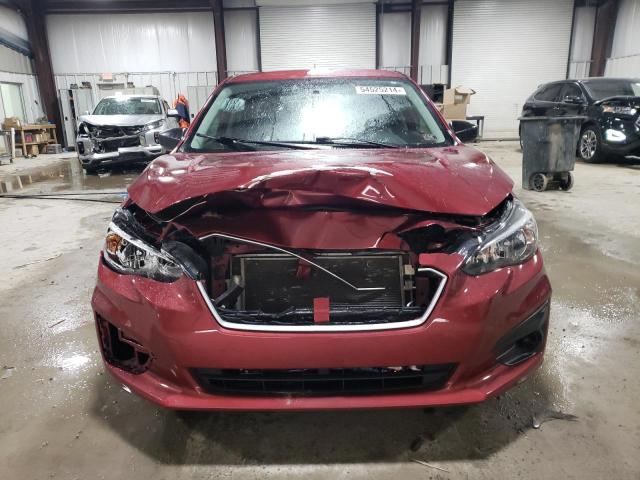 4S3GTAB62K3714128 - 2019 SUBARU IMPREZA RED photo 5