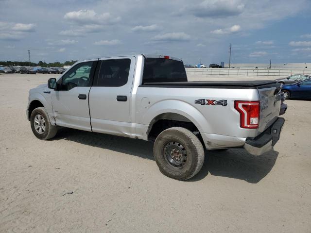 1FTEW1EG2GFA21794 - 2016 FORD F150 SUPERCREW SILVER photo 2