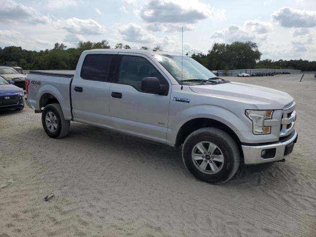 1FTEW1EG2GFA21794 - 2016 FORD F150 SUPERCREW SILVER photo 4