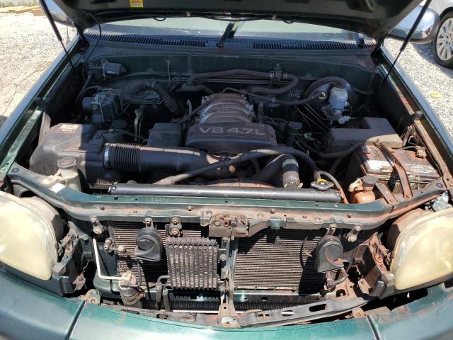 5TBRT34163S390888 - 2003 TOYOTA TUNDRA ACCESS CAB SR5 GREEN photo 10