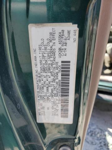 5TBRT34163S390888 - 2003 TOYOTA TUNDRA ACCESS CAB SR5 GREEN photo 11