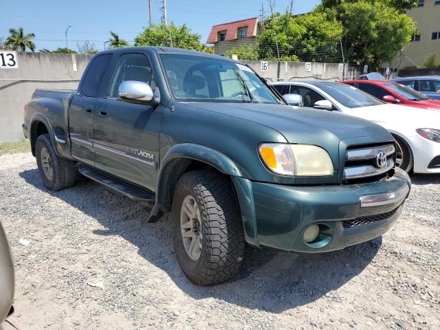 5TBRT34163S390888 - 2003 TOYOTA TUNDRA ACCESS CAB SR5 GREEN photo 3