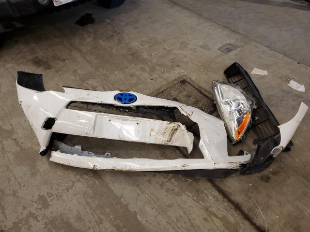 JTDKDTB39D1554899 - 2013 TOYOTA PRIUS C WHITE photo 12