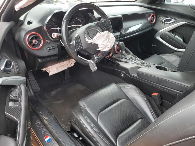 1G1FH1R76K0136038 - 2019 CHEVROLET CAMARO SS GRAY photo 8