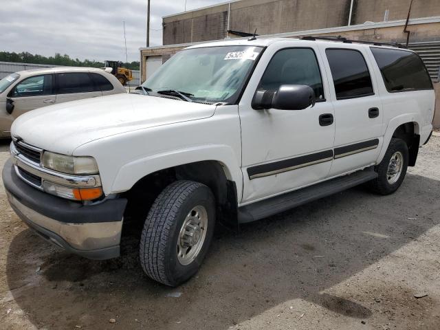 3GNGK26U05G172957 - 2005 CHEVROLET SUBURBAN K2500 WHITE photo 1