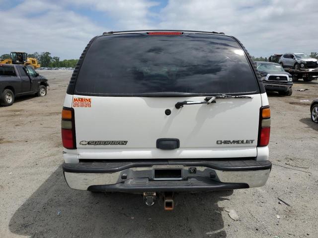 3GNGK26U05G172957 - 2005 CHEVROLET SUBURBAN K2500 WHITE photo 6