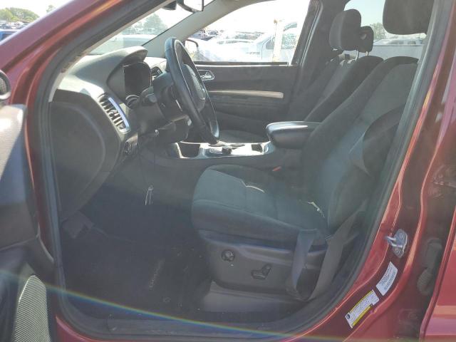 1C4RDJAG2EC391252 - 2014 DODGE DURANGO SXT RED photo 7