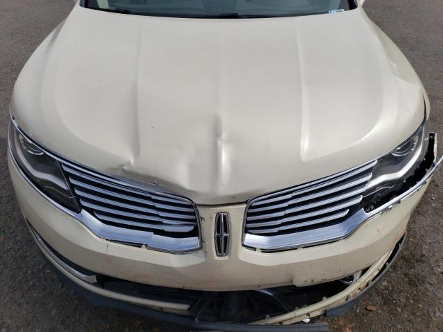 2LMTJ6KRXGBL63472 - 2016 LINCOLN MKX SELECT CREAM photo 11