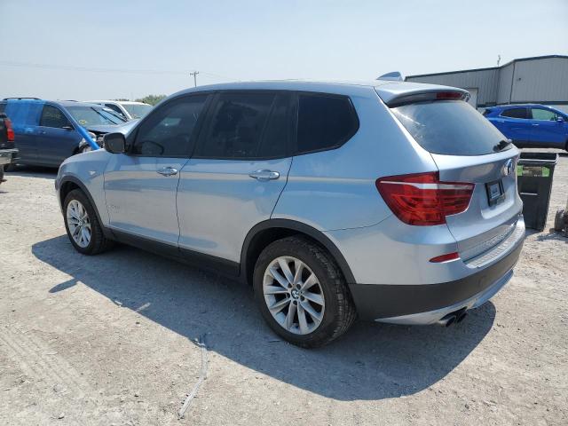 5UXWX9C52D0A25586 - 2013 BMW X3 XDRIVE28I BLUE photo 2