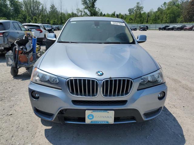 5UXWX9C52D0A25586 - 2013 BMW X3 XDRIVE28I BLUE photo 5