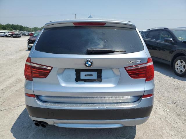 5UXWX9C52D0A25586 - 2013 BMW X3 XDRIVE28I BLUE photo 6