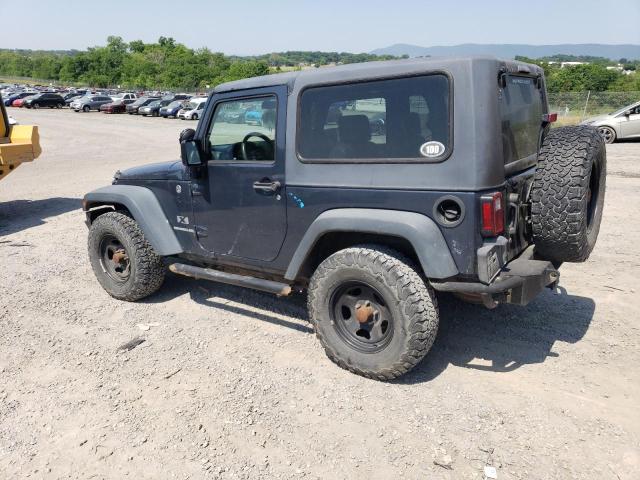 1J4FA24118L621502 - 2008 JEEP WRANGLER X BLUE photo 2