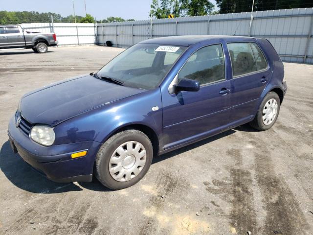 9BWGL61J644033427 - 2004 VOLKSWAGEN GOLF GLS BLUE photo 1