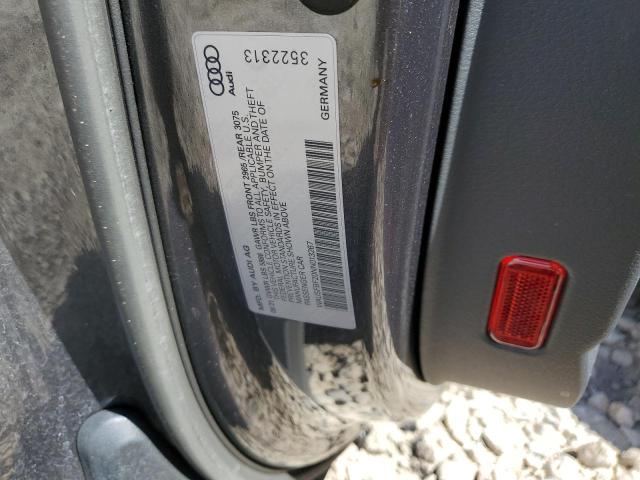 WAUSFBF20NN013267 - 2022 AUDI S7 PRESTIGE GRAY photo 12