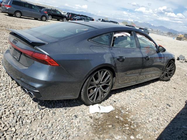 WAUSFBF20NN013267 - 2022 AUDI S7 PRESTIGE GRAY photo 3