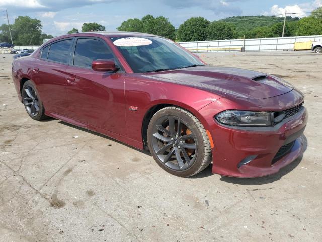 2C3CDXGJ0KH507878 - 2019 DODGE CHARGER SCAT PACK MAROON photo 4