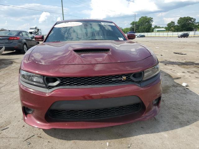 2C3CDXGJ0KH507878 - 2019 DODGE CHARGER SCAT PACK MAROON photo 5