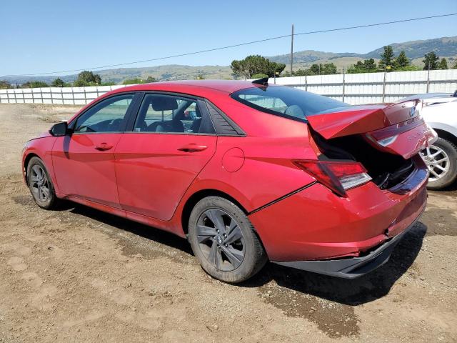 5NPLM4AG7MH045031 - 2021 HYUNDAI ELANTRA SEL RED photo 2