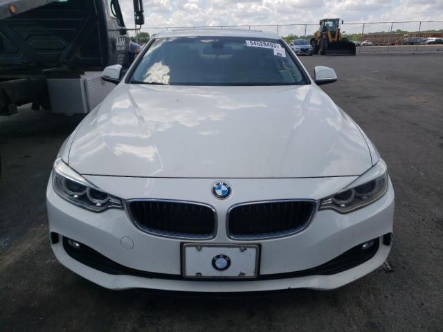 WBA3N9C57EK244683 - 2014 BMW 428 XI WHITE photo 5