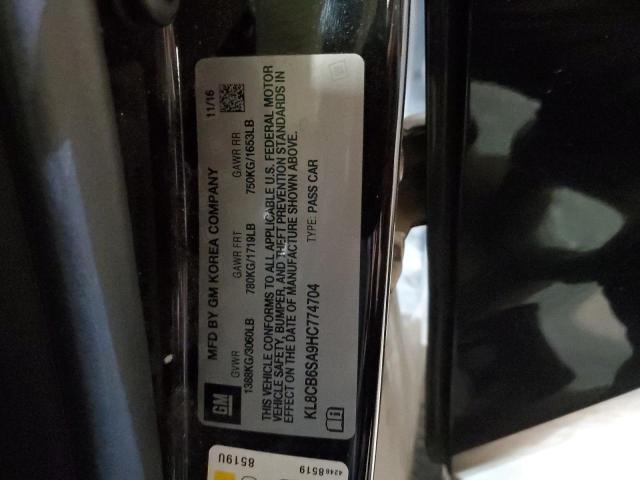 KL8CB6SA9HC774704 - 2017 CHEVROLET SPARK LS 黑色 照片 13