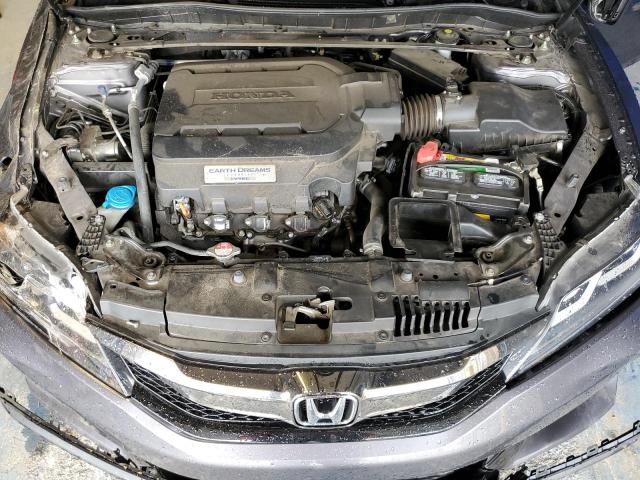 1HGCT2B80GA004851 - 2016 HONDA ACCORD EXL GRAY photo 11