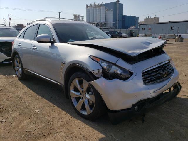 JN8BS1MWXAM830619 - 2010 INFINITI FX50 SILVER photo 4