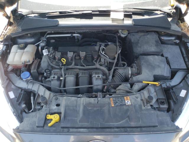 1FADP3F27FL229862 - 2015 FORD FOCUS SE GRAY photo 11