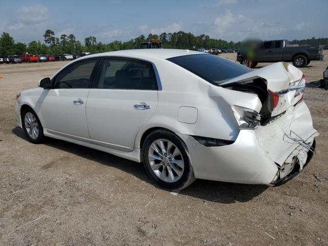 4T1BK3DB5BU402698 - 2011 TOYOTA AVALON BASE WHITE photo 2