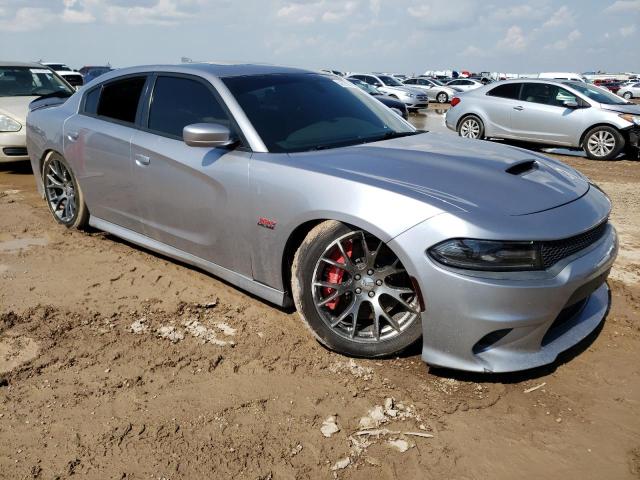 2C3CDXEJ2FH846456 - 2015 DODGE CHARGER SRT 392 SILVER photo 4