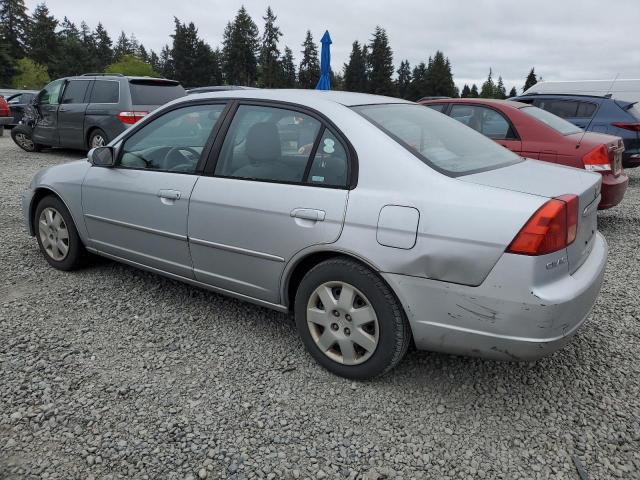 2HGES25751H561181 - 2001 HONDA CIVIC EX SILVER photo 2