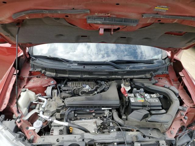 5N1AT2MT8KC705296 - 2019 NISSAN ROGUE S RED photo 12