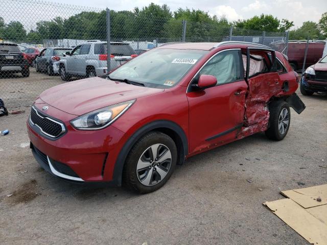 KNDCB3LC8H5068835 - 2017 KIA NIRO FE RED photo 1