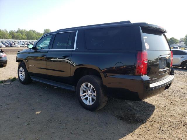 1GNSKHKC0GR313782 - 2016 CHEVROLET SUBURBAN K1500 LT BLACK photo 2