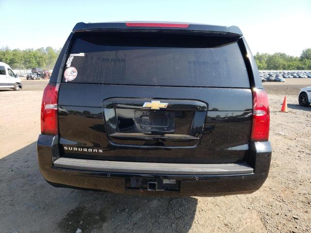 1GNSKHKC0GR313782 - 2016 CHEVROLET SUBURBAN K1500 LT BLACK photo 6