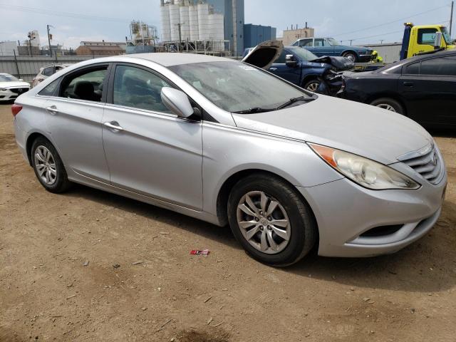 5NPEB4AC1BH251809 - 2011 HYUNDAI SONATA GLS SILVER photo 4