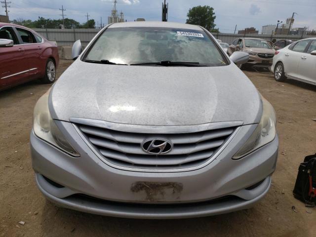 5NPEB4AC1BH251809 - 2011 HYUNDAI SONATA GLS SILVER photo 5