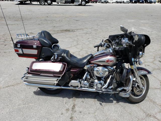 1HD1FC4117Y677186 - 2007 HARLEY-DAVIDSON FLHTCUI 勃艮第红 照片 1