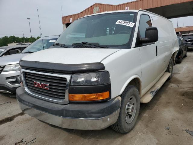 1GTW7FCA8E1915936 - 2014 GMC SAVANA G2500 WHITE photo 1