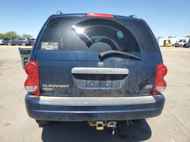 1D4HB58D54F137622 - 2004 DODGE DURANGO LIMITED BLUE photo 6