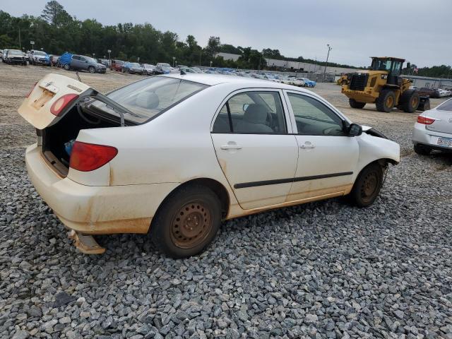 1NXBR32E54Z313077 - 2004 TOYOTA COROLLA CE WHITE photo 3