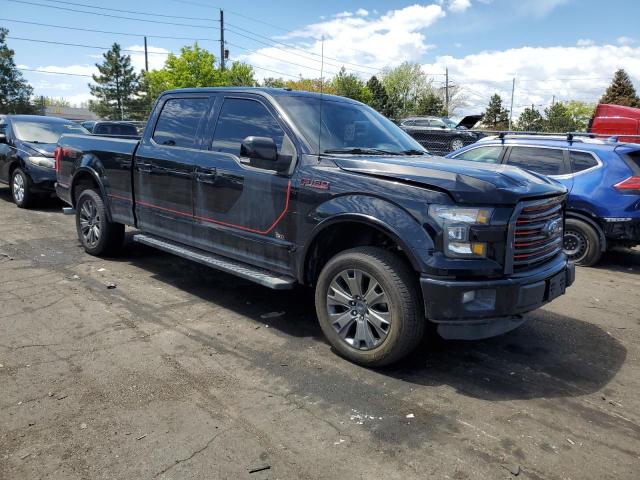 1FTFW1EF0GFC50972 - 2016 FORD F150 SUPERCREW BLACK photo 4