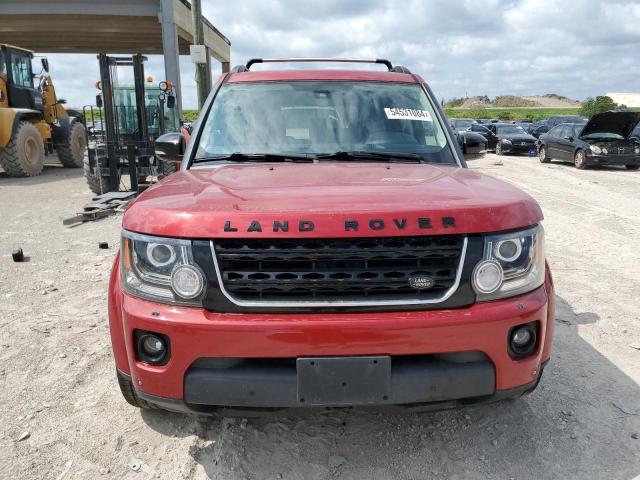 SALAG2V63GA804203 - 2016 LAND ROVER LR4 HSE RED photo 5