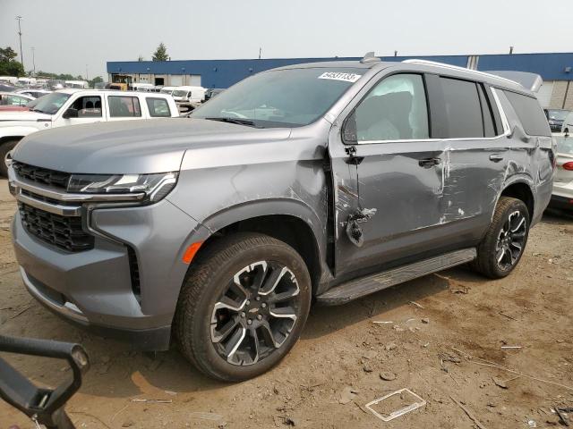 1GNSKMKD2NR336480 - 2022 CHEVROLET TAHOE K1500 LS GRAY photo 1